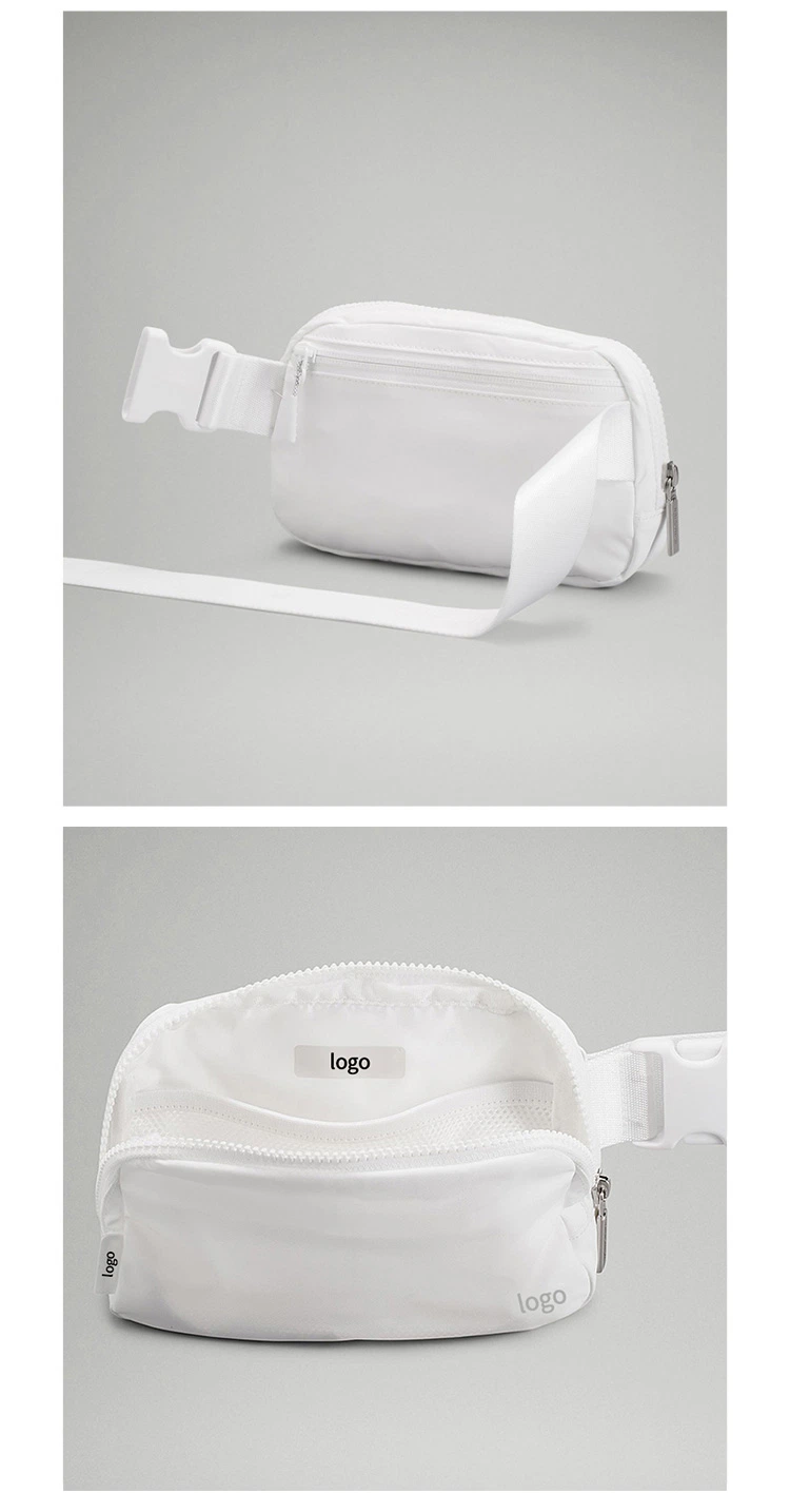 Men Academy Sports Market Trading Print All Over Zippered Oxford Small Fanny Pack Waterproof Belt Waist Bags