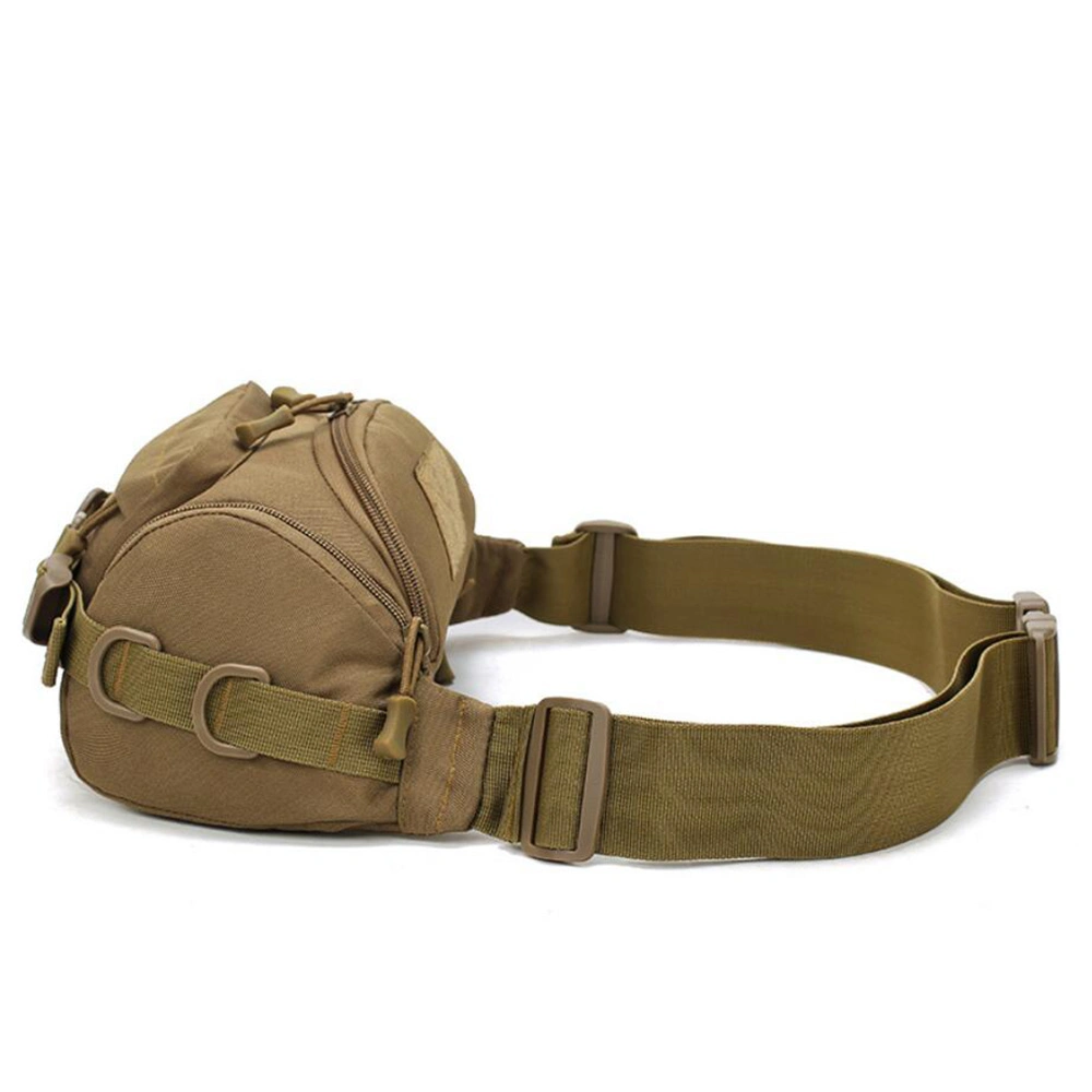 Waist Pack Bag, Nylon Outdoor Waterproof Tactical Sling Bag Chest Bag Waist Bag Crossbody Bag Belt Bag Hiking Cycling Sports Bag Esg13133