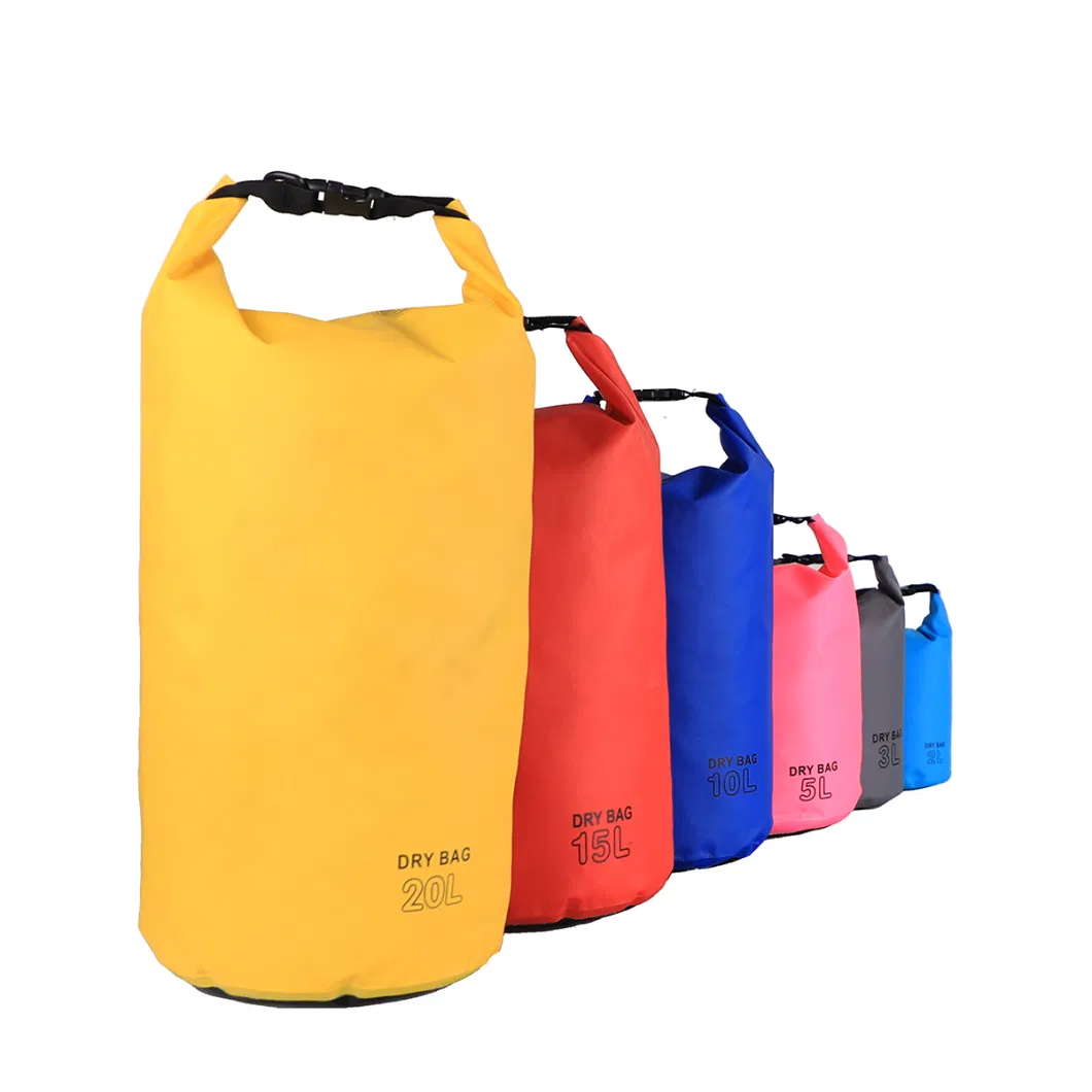 Waterproof Dry Bag 2L 10L 15L 20L 30L Custom PVC Sack Rafting Camping Hiking Backpack Kayak Ocean Pack Sport Beach Gear Dry Bag