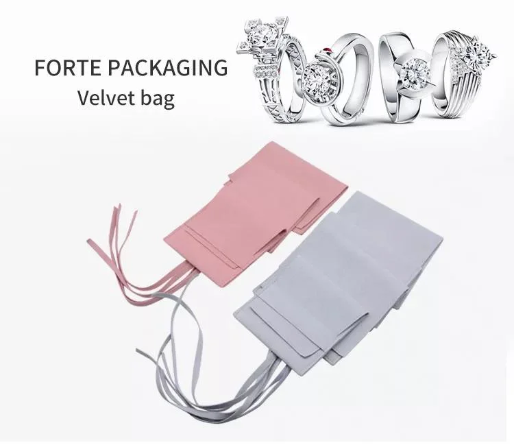 Forte Good Price Waterproofing Custom Paper Bag Pouch Jewelry Gift Bag