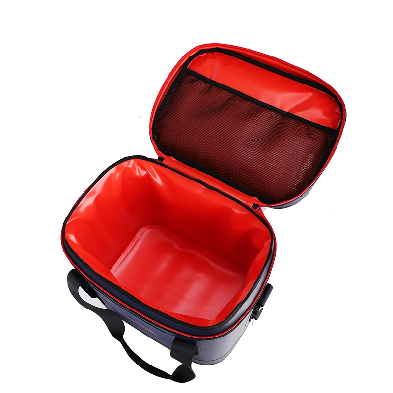 High Quality Custom TPU Waterproof Outdoor Camping Cooler Bag Standing Cooler Bag Picnic Lunch Insulated Cooler Bag