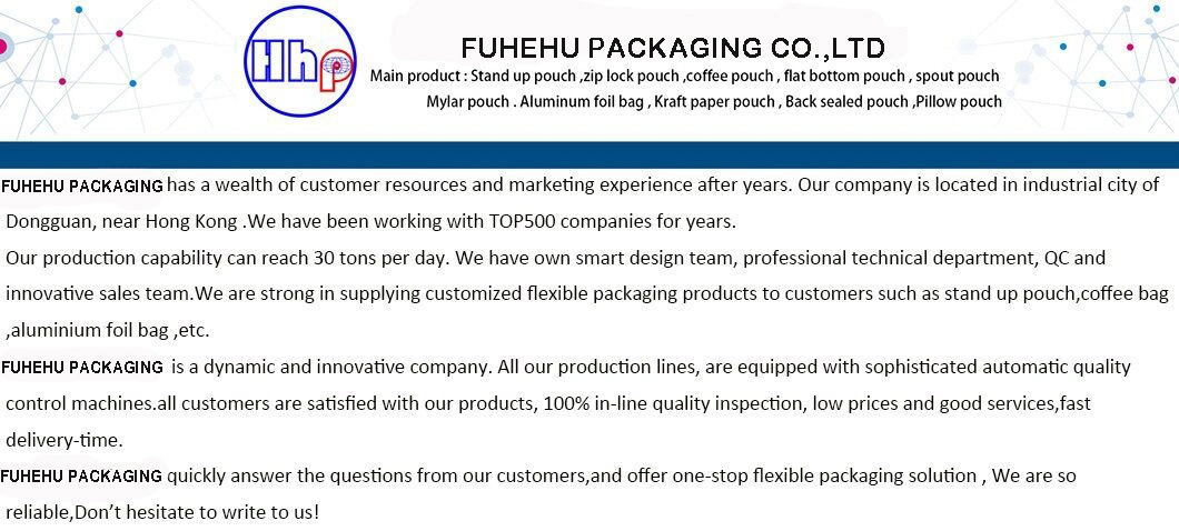 Custom Printing Waterproof 100% Biodegradable Stand up Kraft Paper Packaging Coffee Pouch