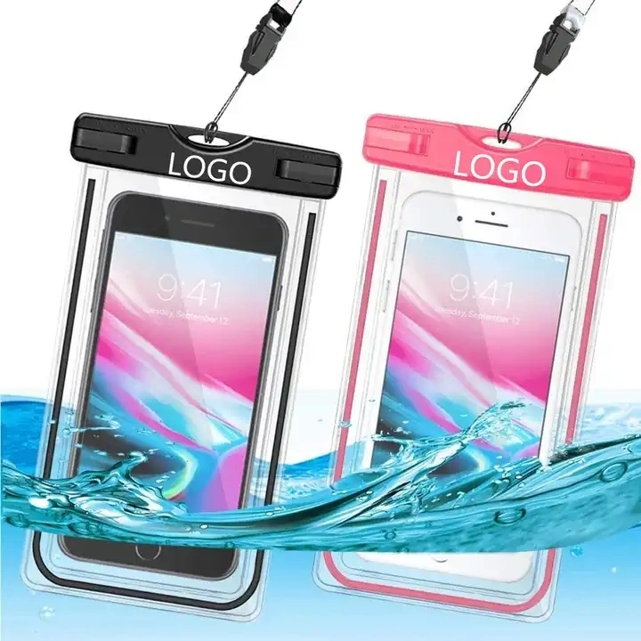 Universal Size Fluorescent IP68 Underwater Waterproof Phone Bag Pouch