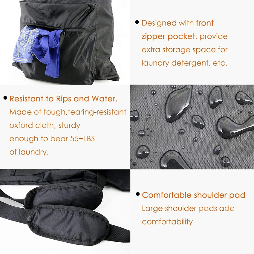 Extra Large Heavy Duty Duffel Bag with Adjustable Shoulder Strap and Pocket for Dorm Travel Waterproof Laundry Bag