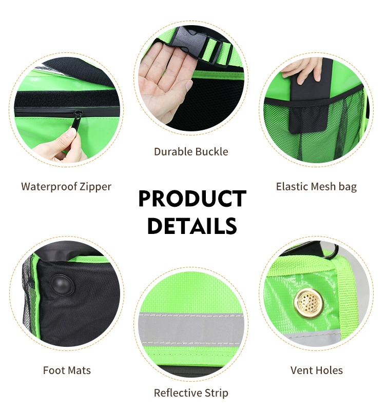 ODM Thick 500d PVC Waterproof Insulated Reusable 96L Sustainable Eco Friendly Cooler Lunch Bag Food Delivery Bag Aluminium Foil with Zipper