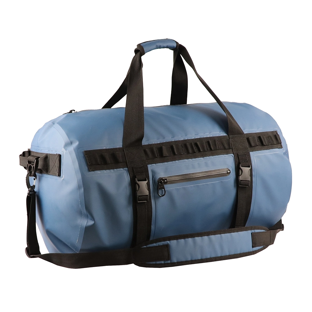 Custom Logo PVC Waterproof Duffle Sport Bags Duffel Travel Bag