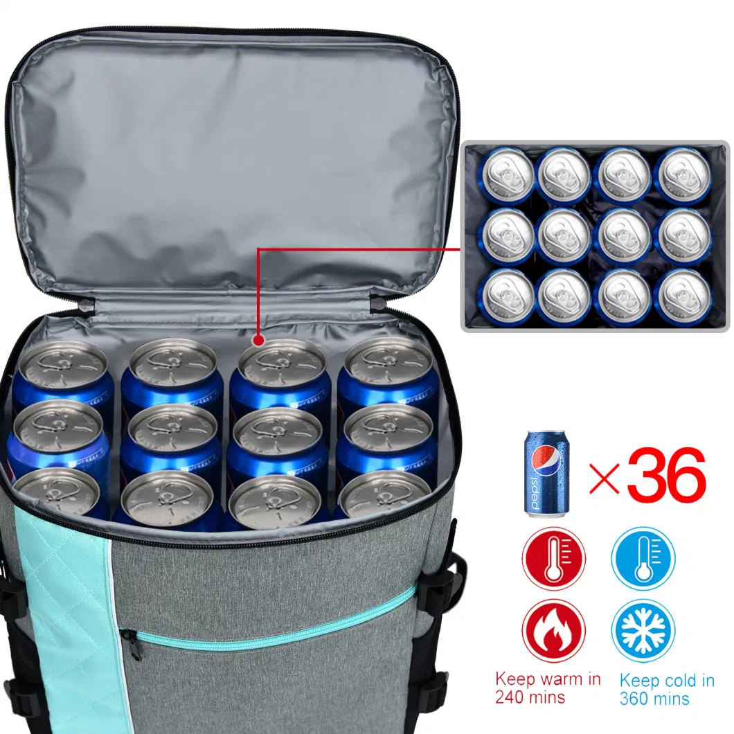 Hot TPU Pure Colour Custom Carton China Thermo Travel Picnic Price Bag Cooler Backpack