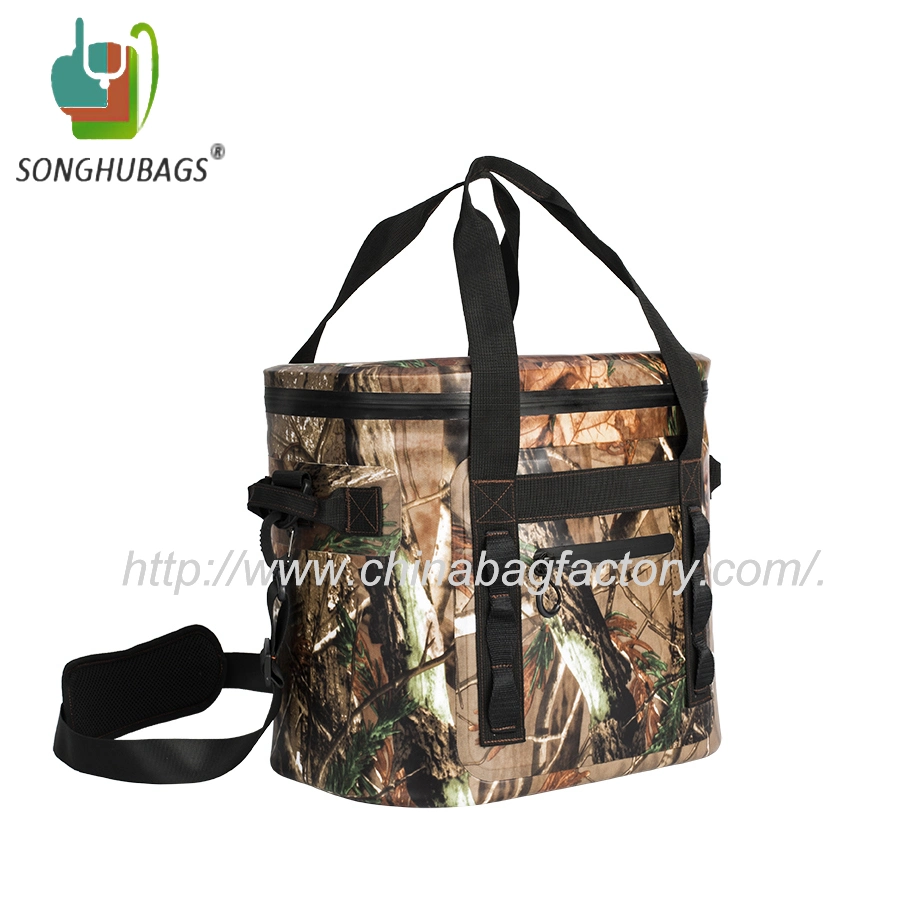 Unisex New Fashion Classic PVC Tarpaulin Large Capacity Outdoor Indoor Camping Picnic Camouflage Sports Waterproof Dry Cooler Bag a