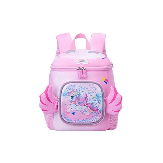 Factory Wholesale Unicorn Girls School Bags Waterproof Breathable Children Backpack