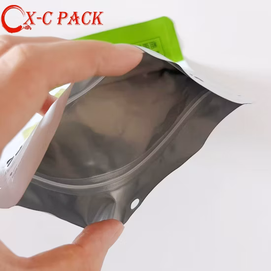 Custom Waterproof Biodegradable Plastic Food Packaging Stand up Pouch