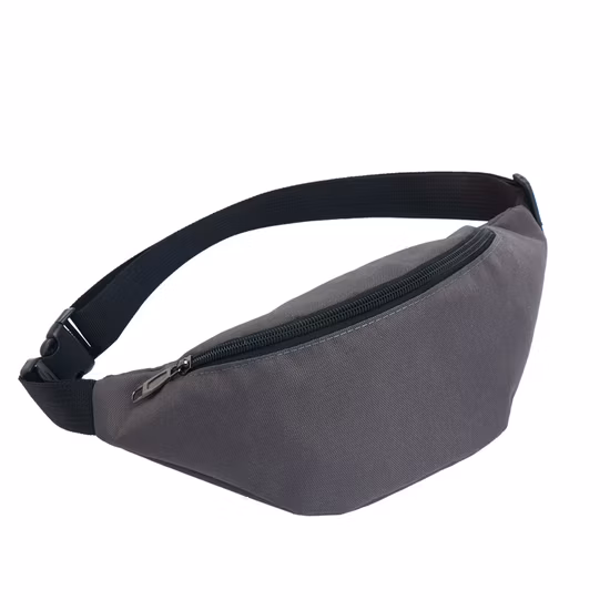 2022 Fashion Factory Custom Shoulder Chest Bag Waterproof Oxford Fanny Pack Waist Bags with Adjustable Belt