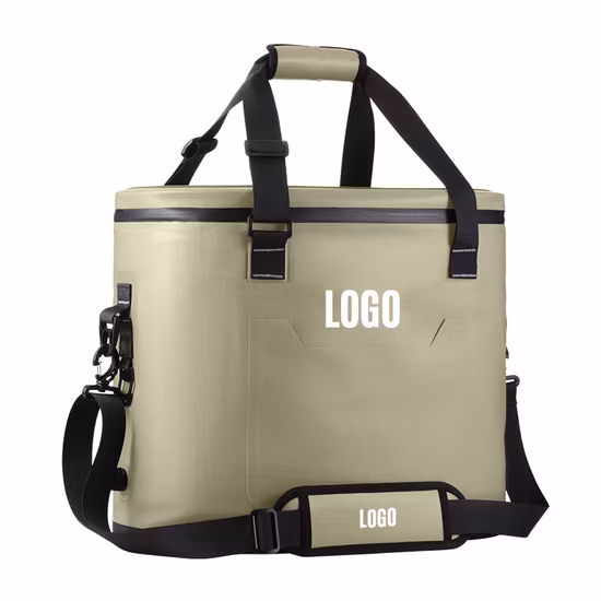 Insulated PVC Clear Beach Bag Cooler Transparent Lunch Bag